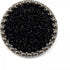 20 PCS Black Rose Round Coat Buttons for Sewing Crafts 1" Shank Button...