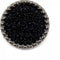 10 PCS Black Rose Round Coat Buttons for Sewing Crafts 1" Shank Button...