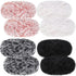 8 Pieces Skeins Soft Fur Yarn Chunky Yarn Super Soft Fuzzy Fluffy Yarn Faux Eyelash Yarn Cream Fur Yarn for DIY Crochet Knit Clothes Knitting Proj...