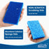 HOMEXCEL Sponges Kitchen 24pcs, Non-Scratch Scrub Dish Sponges, Safe on Non-Stick Cookware,Dual Sided Cleaning Sponges for Kitchen,Household,Bathr...