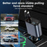 Retractable Car Charger 120W - 4 in 1 Fast Charing Car Phone Charger Adapter, USB C Car Charger with 2 Retractable Cables & 2 USB Ports for iPhone...