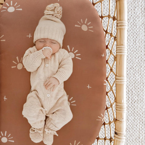 GRSSDER Stretchy Ultra Soft Bassinet Sheet 3 Pack, Universal Fit for Bassinets Baby Cradle Moses Basket Oval Rectangle Mattress or Changing Table ...