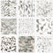 9 Pieces Camo Stencils for Spray Paint, Camouflage Pattern Stencils Templates Reusable Digital Camo Paint Stencils for Boat DIY Crafts Spray Paint...