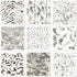 9 Pieces Camo Stencils for Spray Paint, Camouflage Pattern Stencils Templates Reusable Digital Camo Paint Stencils for Boat DIY Crafts Spray Paint...
