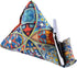Handmade Phone Pillow Holder - The Wedge Mobile Device Stand - Fabric Phone Stand for All iPhones, All Smartphones! 7 x 6.1 x 5.5 Inches (Manisa)...