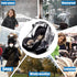 Car Seat Rain Cover,Food Grade EVA,Universal Car Seat Rain,Waterproof, Windproof Protection,Protect from Dust Snow,Rain Cover Features Quick-Acces...