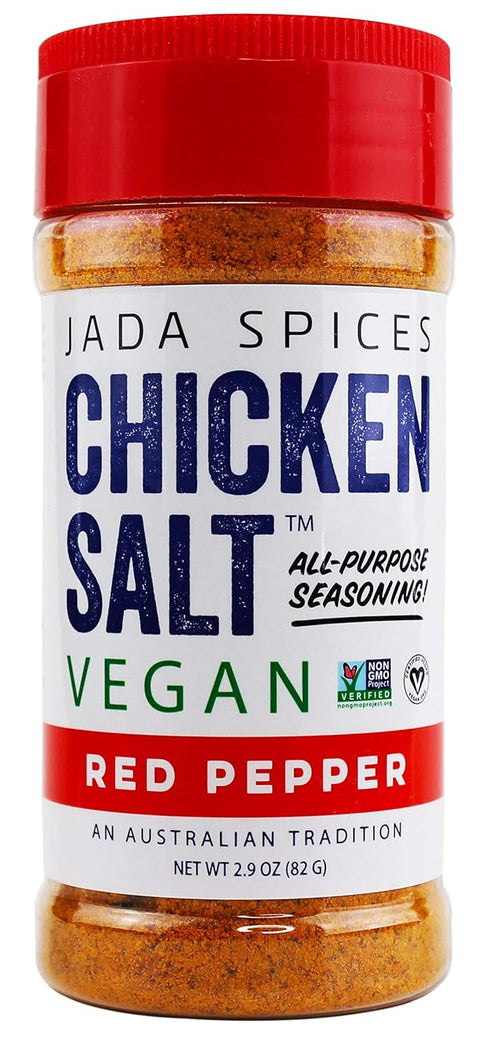 JADA Spices Chicken Salt Spice and Seasoning - Red Pepper Flavor - Very Hot! Vegan, Keto & Paleo Friendly - Perfect for Cooking, BBQ, Grilling, Ru...