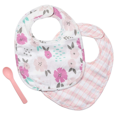 Stephen Joseph Muslin BIB Sets Flower...