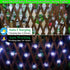 Christmas Decorations Solar Snowflake String Lights Outdoor, Bright and Long Lasting 50LED Solar Christmas Lights Outdoor Waterproof, 31ft White C...