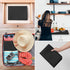 FLASLD Heat Resistant Mat for Air Fryer Site on, Fireproof Silicone Mats for Kitchen Counter, Countertop Protector, No-slip and Waterproof (12"X18...