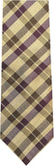 Jacob Alexander Men's Checkered Regular Neck Tie...