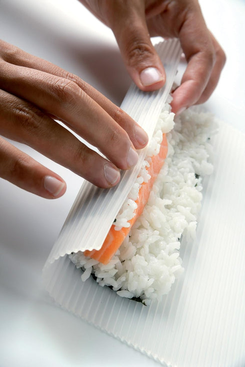 Lekue Makisu Silicone Sushi Mat, Clear, 2...
