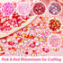 Audab B7000 Glue with 18000Pcs Rhinestones for Crafting, Flat Back Rhinestone Kit Non Hotfix Resin Gems with Clear Jewelry Glue for Clothes Shoes ...