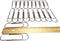 4" Inch Mega Large Jumbo Giant Big Paper Clips Massive Mega 25 Pack 100mm, Silver...