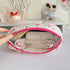 Kawaii Kitty Makeup Bag,Cute Kitty Cat Cosmetic Bag Travel Toiletry Bag,Kitty Travel Portable Makeup Bag for Girls and Women (Red)...