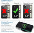 Dockem Wallet Case for iPhone 11: Built-in Metal Plate for Magnetic Mounting & 2 Card Holders (6.1" Luxe M2 Synthetic Leather, Green & Grey)...