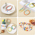 Miss Rabbit Seed Bead Kit, Beads for Jewelry Making 24000 PCS 3mm Glass Seed Beads and 100 PCS 5mm Alphabet Letter Beads for Bracelets Making with...