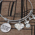 Volleyball Charm Bangle Bracelet Volleyball Inspirational Jewelry Volleyball Gifts for Female Volleyball Players...