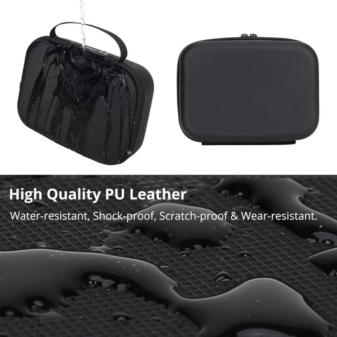 Portable Storage Bag for DJI Mini 3/ Mini 3 Pro (DJI RC/RC-N1 Remote Controller) Waterproof PU Leather Carrying Case for DJI Mini 3/ Mini 3 Pro Dr...