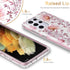 Esdot for Samsung Galaxy S21 Ultra Case,Military Grade Passing 21ft Drop Test,Rugged Cover with Fashionable Designs for Women Girls,Protective Pho...