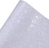 Sparkly Snow White Chunky Glitter Faux Leather Roll 12 x 52 inch Shiny Solid Color Winter Fabric for Cricut Bows Earrings Crafts (18015#1)...