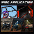 OFFROADTOWN UTV Interior Dome Light Universal Roll Bar Mount LED Light Utility Roll Cage Courtesy Overhead Light for UTV RZR Polaris ATV Can-Am Tr...