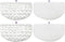 4 Pack Steam Mop Pads Replacement for Bissell Powerfresh Steam Mop 1940 1440 1544 1806 2075 Series, Model 5938 19402 19404 19408 19409 1940A 1940F...