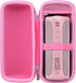 Khanka Hard Travel Case Replacement for SOWO Surgeboom 2 Outdoor Portable Bluetooth Speaker, Wireless IPX7 Waterproof Speaker, Case Only (Pink)...
