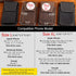 Gentlestache Leather Cell Phone Holster with Belt Clip, Flip Case for iPhone 14 13 Pro Max, Holder S22 Plus, Universal Pouch Large Phone,Darkbrown...