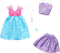 Barbie Fashion 2-Pack, Mermaid Dress, Purple Top + Skirt, Pink Seahorse Necklace, and a Blue Bracelet...