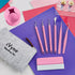 iVyne (8pcs) Premium Vinyl Weeding Tool Kit & Weeding Scrap Collector Soft Grip Tools with Berry, Weeder, Tweezers, Picker Or Hook, and Scraper Se...