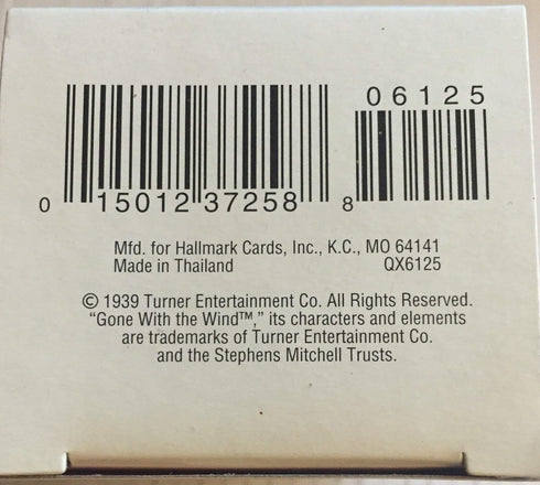 Hallmark Ornament Scarlett O'Hara Gone with the Wind #1 in Scarlet Ohara Series 1997...