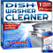 Dishwasher Cleaner Deodorizer Descaler Tablets, 24 pack Heavy Duty Deep Clean and Natural Limescale Remover, Dish Washer Cleaner Machine Pods, 12 ...