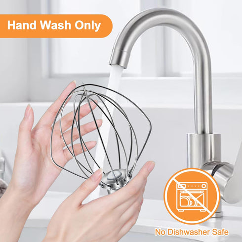 Wire Whip for KitchenAid Tilt-Head Stand Mixer Accessory Replacement, Egg Cream Stirrer, Cakes Mayonnaise Whisk?Whipping Egg White...