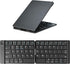 Foldable Bluetooth Keyboard - Portable Wireless Keyboard with Rechargeable Full Size Ultra Slim Folding Keyboard Compatible iOS Android Windows Sm...