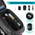 DURATECH Bike Bag, Bike Accessories, Waterproof Bike Phone Bag with EVA Material, TPU Touch Screen and Sun Visor, Bicycle Bag for Phones Under 6.9...
