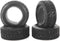 1/10 RC Car Racing Flat Run Sponge Insert Rubber Tyres 68mm Tires for 1:10 RC On Road Car Traxxas Tamiya HSP HPI Kyosho RC Rally Car (Black)...