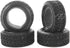 1/10 RC Car Racing Flat Run Sponge Insert Rubber Tyres 68mm Tires for 1:10 RC On Road Car Traxxas Tamiya HSP HPI Kyosho RC Rally Car (Black)...