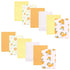 Hudson Baby Unisex Baby Cotton Flannel Burp Cloths Bundle, Citrus Orange, One Size...