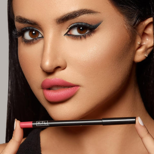 K7L Pink Lipliner - Waterproof, Smudge-Proof, Precise Cosmetics...
