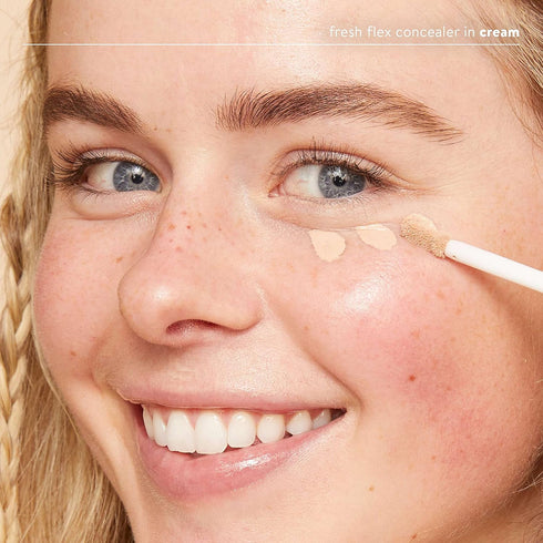 Honest Beauty Fresh Flex Concealer with Niacinamide + Vitamin E + Hyaluronic Acid | Vegan + Cruelty free | Cream, 0.17 fl oz...