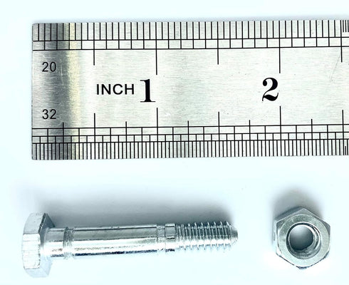 Shear pin and nut Set of 10, Suitable for Ariens 532005 53200500 510016 51001600, Compatible with Ariens Classic 24E, Compact 20, Compact 24, Comp...