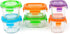 Wean Green Glass Baby Food Storage Containers Starter Set, 12 pieces...