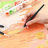 NUOBESTY 3pcs Art Set Detail Miniatures Micro Tiny Painting Drawing for Watercolor Oil Gouache (000 + 00 + 0)...