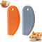 2PCS Bowl Scraper, Kaloo Silicone Food Scraper for Bread, Bench, Dough, Sourdough, Baking Dishwasher Safe (6.9"*3.14", Grey+Orange)...