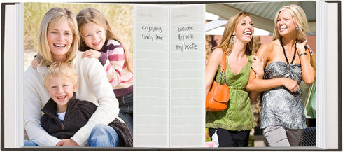 Pioneer 100 Pocket Fabric Frame Cover Photo Album, Warm Mocha...