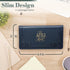 Christian Art Gifts Checkbook Cover for Women and Men with Inspirational Scripture - Be Still and Know - Navy Faux Leather Checkbook Cover for Dup...