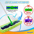 KEEPOW Reusable XL Mop Pads Compatible with Swiffer XL Sweeper, X-Large Dry Sweeping Cloths, Wet Mopping Cloths, Washable Microfiber XL Wet Pads R...