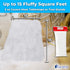 Super Realistic Fake Snow Blanket for Decorating Indoor 15 sqft Cotton-Like Fluffy Snow for Winter Mantle Village, 1 Pack, Crisp...