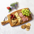 Rock & Branch Acacia Wood Serving Paddle, Wood Cutting Board with Handle for Kitchen and Charcuterie Boards...